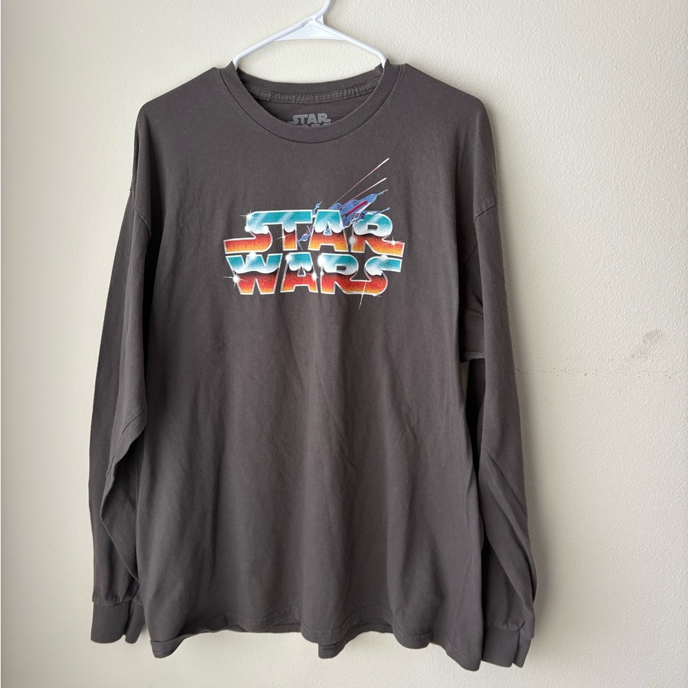 Neff Star Wars Graphic Long Sleeve Shirt Size XL